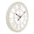 24" Wood Beading Decor Wall Clock