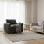  Fauteuil d'appoint rembourré en chenille de 41,73 po de largeur avec siège très profond-1718535266