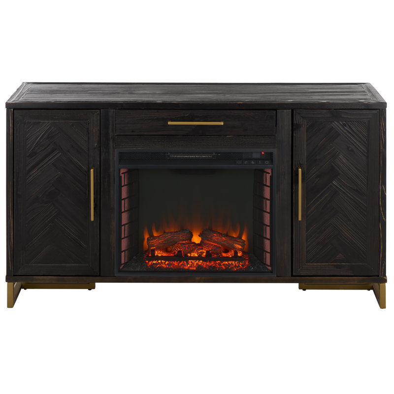 Fenner 2 Cabinet 1 Drawer Reclaimed Fir Fireplace