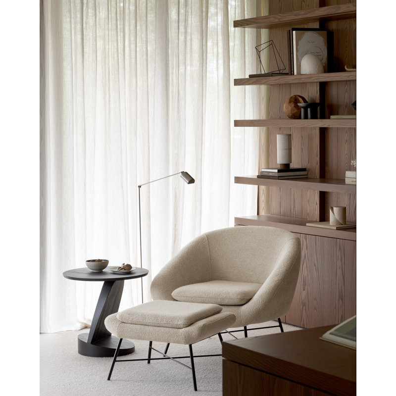 Barrow Ottoman, Ivory