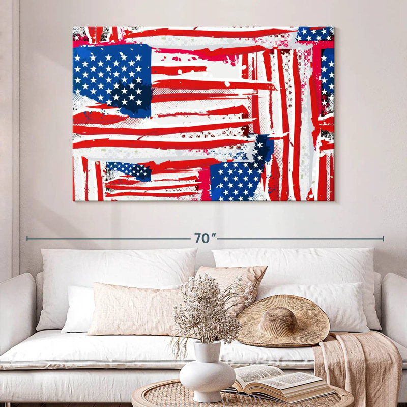 Drapeau abstrait Borges