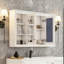 Armoire de salle de bain murale avec miroir et rangement-1143926154