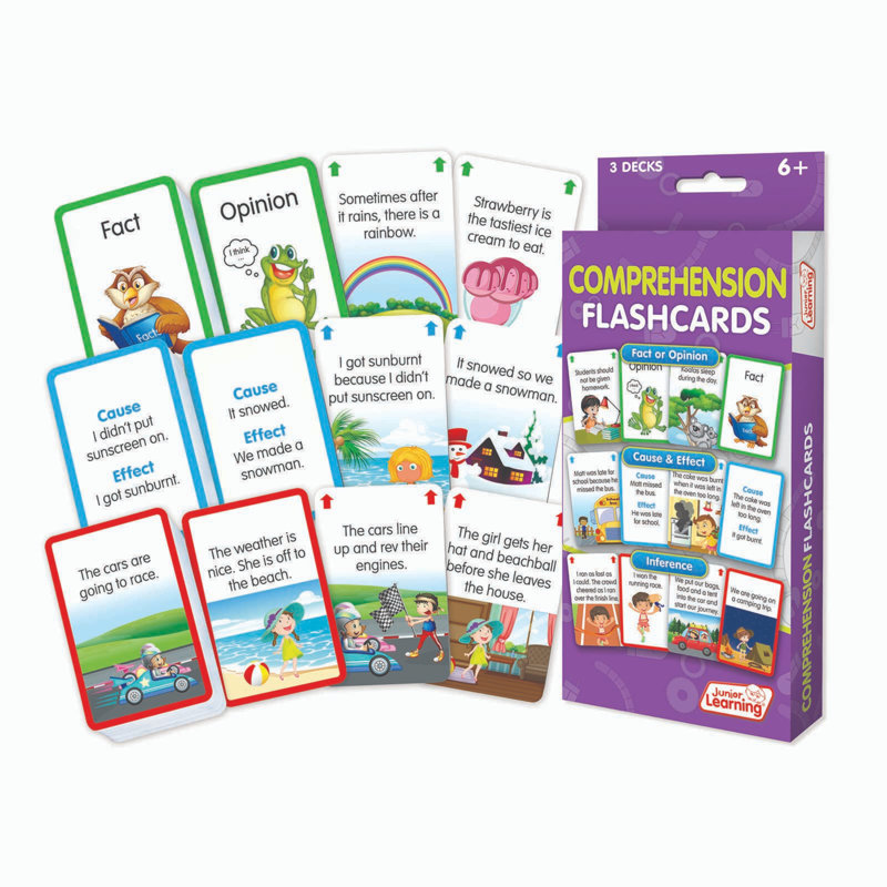 Comprehension Flashcards Educational Learning Game