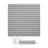 Slat Wall Paneling, 4 x 4 ft, PVC Garage Slatwall with Modular Design, Grey Slat Wall Easy-to-Install Adjustable Slatwall Panel with Coupling Structure & DIY Cutting, Fits for Storage & Display-781810331-781810327