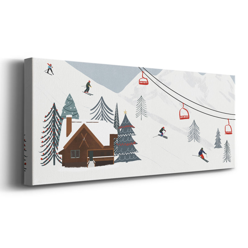 Toile tendue avec collection D-Gallery, H 12 po x l 30 po x P 1,5 po