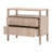 Taube Highland Open Shelf, 2-Drawer Nightstand-1254627367