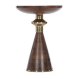 Melange Solid Wood End Table