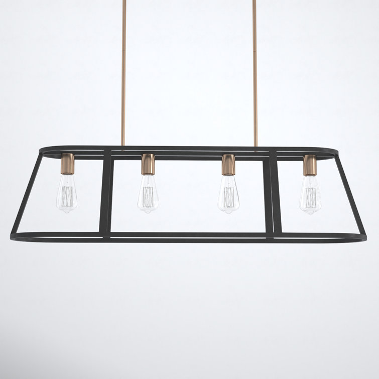 Brielle 4 - Light Kitchen Island Linear Pendant