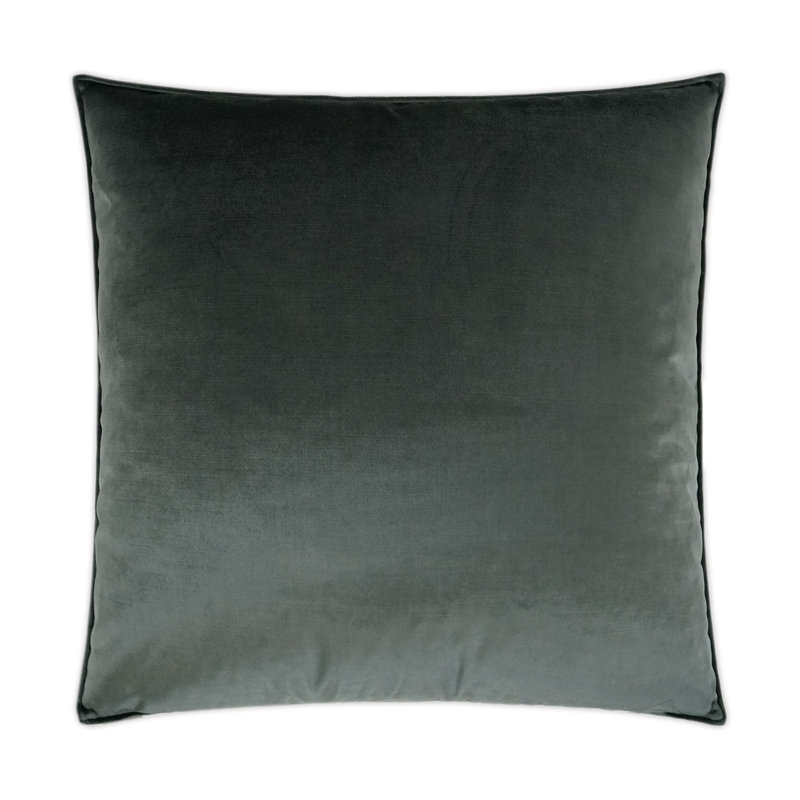 Iridescence Pillow Cover & Insert, Graphite, Square 20"