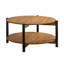 Table basse à finition ouverte noyer 1pc