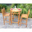Maldives Outdoor Teak Bar Stool