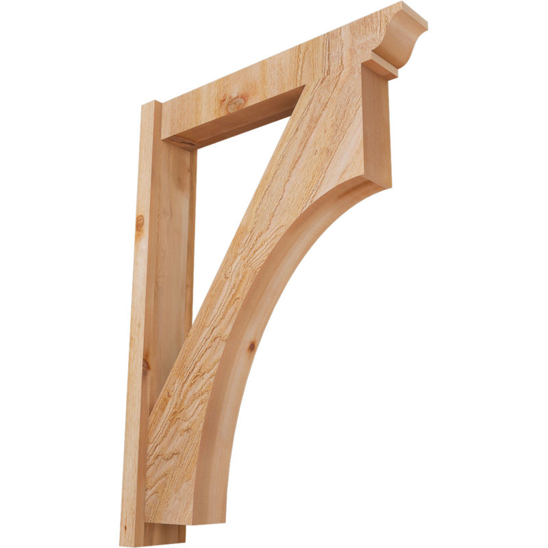 Persienne en bois Westlake, P 30 po x H 42 po, Cèdre rouge de l'Ouest de 6 po (sciage brut)