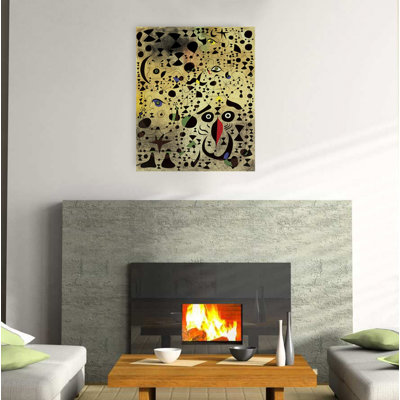 The Beautiful Bird? by Mirò - Single Picture Frame Print on MDF