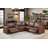 132" W Hudson Recliner Leather-Matched Sectional-1600387686