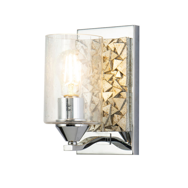 Meuble-lavabo 1 lumière Faubourg Bocage, Argent argent