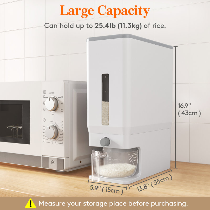 Food Storage Container, White