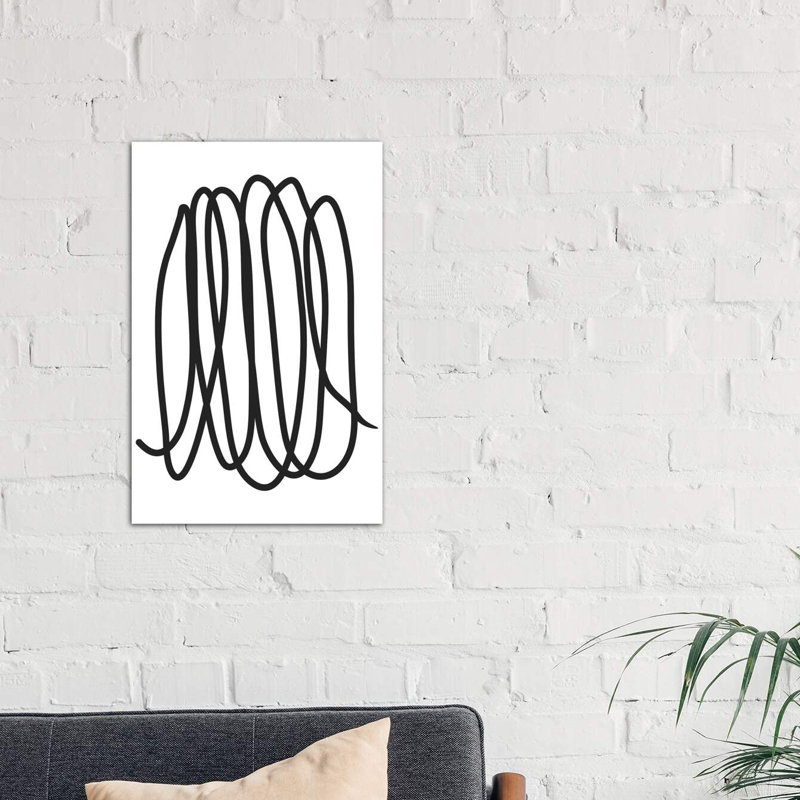 Abstract VI - Wrapped Canvas Print, 66.04 cm H x 45.72 cm W x 1.91 cm D
