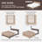 Bedsure 100% Cotton Quilt Set - Lightweight Bedspread, Cozy Bedding Coverlet 3-Piece with Pillow Shams-124979569-124979567
