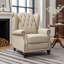 Fauteuil inclinable en cuir véritable de 31 po Almantas-2147169847