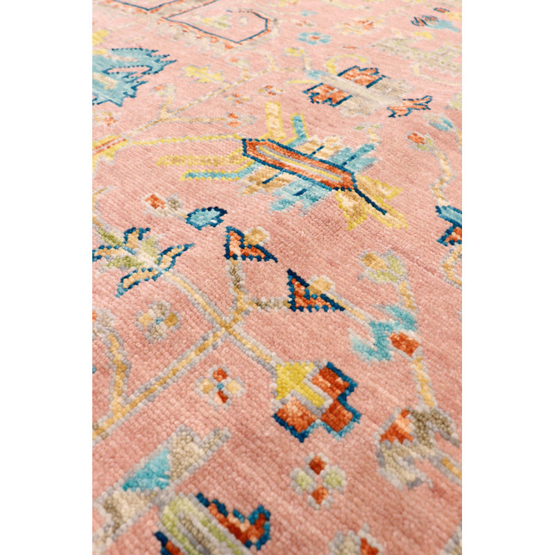 One-of-a-Kind 8'1" X 9'9" Area Rug in Salmon