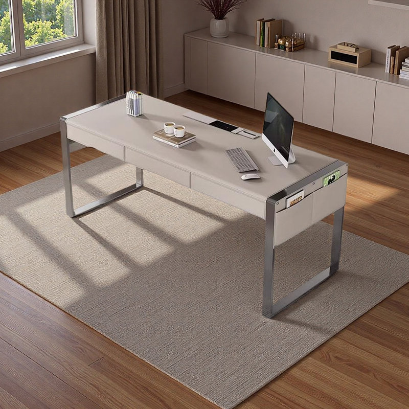 Bureau de luxe élégant, H 29,52 po x l 62,99 po x P 27,55 po