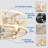 20 Inch Farmhouse Caged Ceiling Fan with Light, Remote & APP Control Quiet DC Motor Cement-173473606-172977928