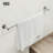 VIGO Cass 3-Piece Chrome Bathroom Hardware Set with 24-in Towel Bar, Toilet Paper Holder and Hand Towel Holder-124871927
