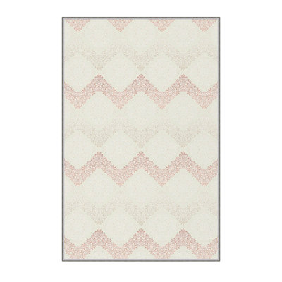 Premium Polyester Area Rug (5.2 x 7.5 ft), 100% Antibacterial, Non-Slip Underside, 0.3 in Pile Height | Machine Washable, 3D Digital Print, Durable Woven Carpet | Ideal for Living Room, Bedroom & Dining Spaces