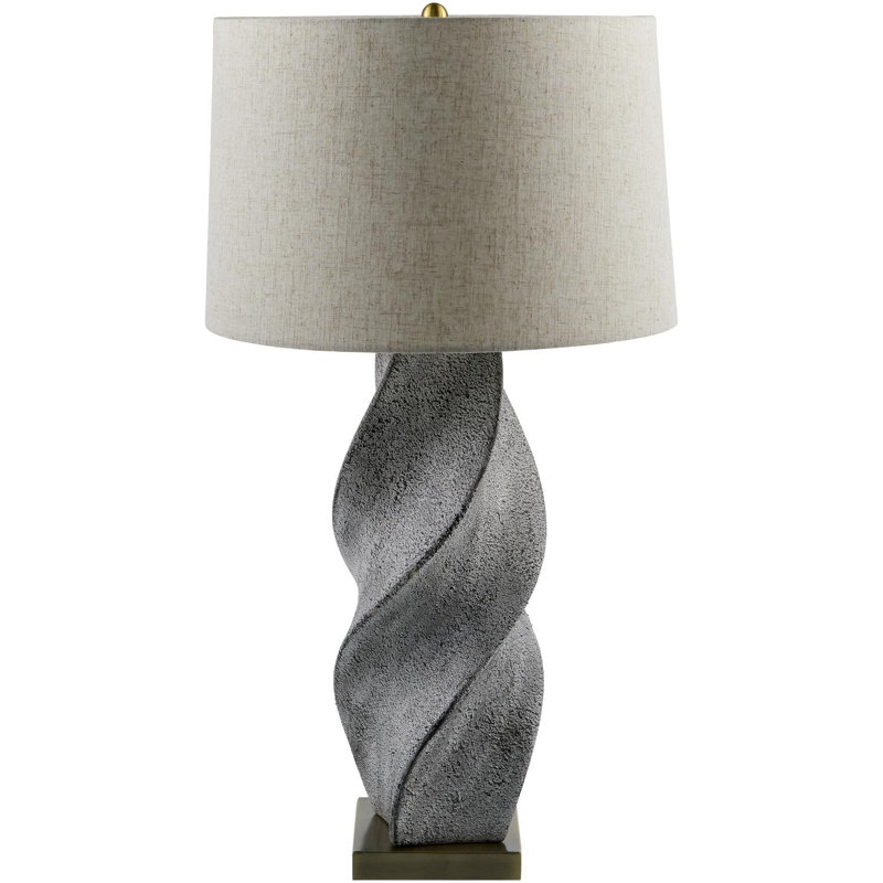 Kaiulani Accent Table Lamp, Gray/Copper