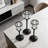 Set Of 3 Crystal Tealight Candle Holders, Metal And K9 Crystal Centerpiece Decor For Wedding, Dining Table, Party, And Home-981880077