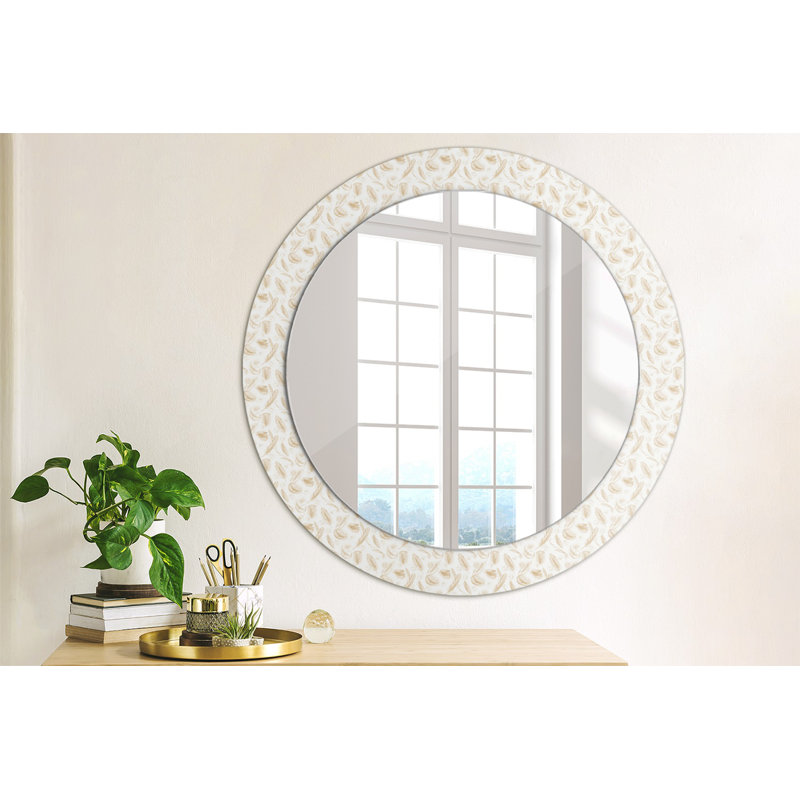 Huldar Glass Flat Wall Mirror