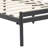 Adore Decor Stella Platform Metal Bed Frame with Curved Metal Headboard, Wood Slats Support, No Spring Box Needed-1468406380