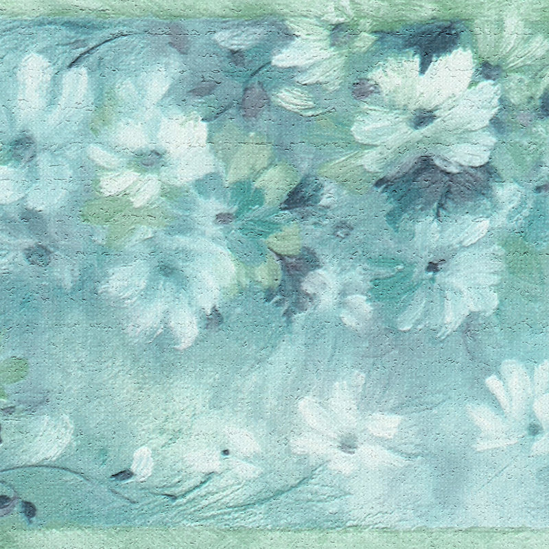 Peel & Stick Floral Border