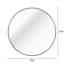 Miroir mural rond 24 po.