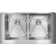 Crosstown 36" L x 20" W Double Basin Farmhouse Kitchen Sink Kit with Aqua Divide