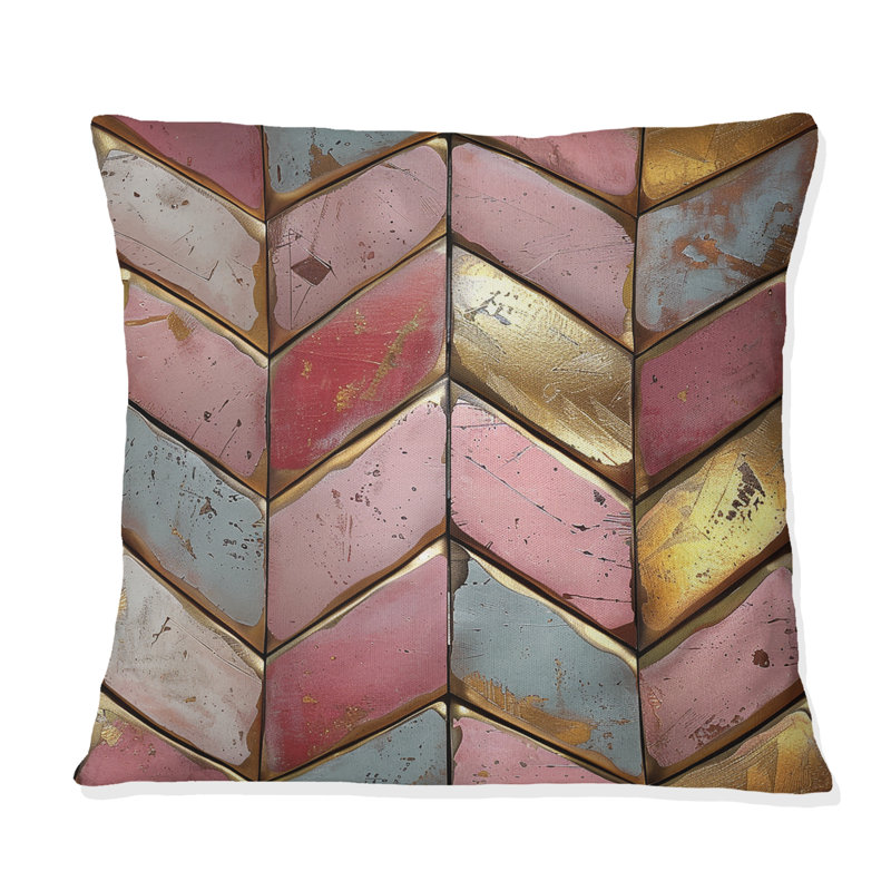 No Pattern - Midcentury Throw Pillow