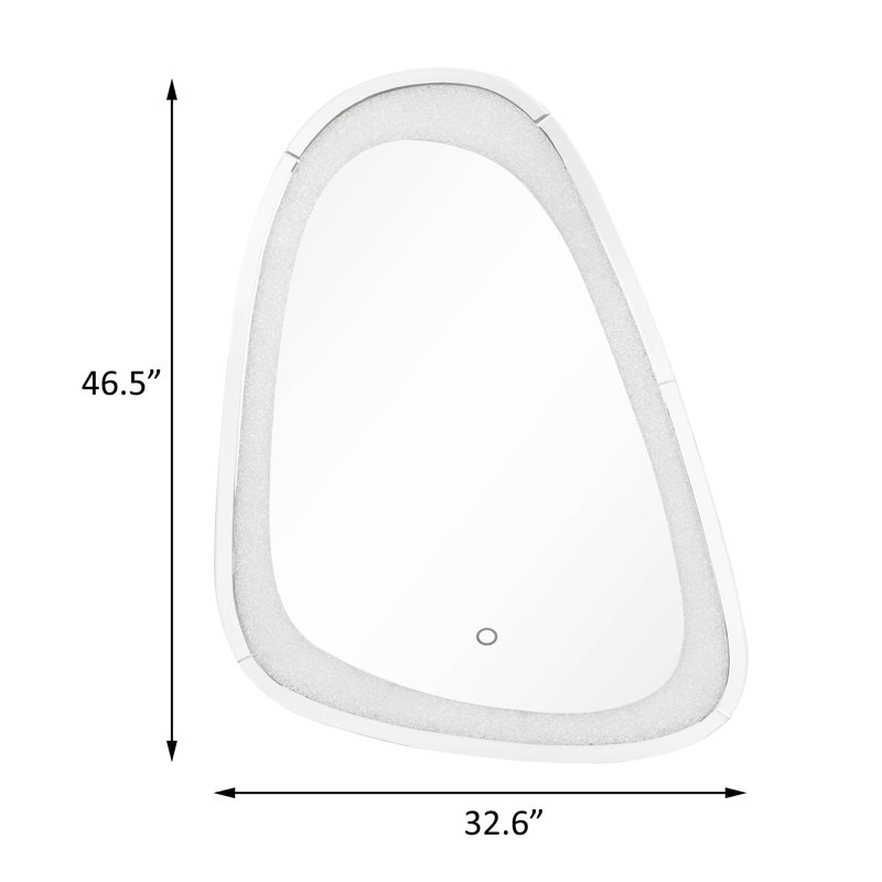 Miroir biseauté pour commode