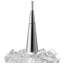 Wanda 3 - Light Polished Chrome Kitchen Island Pendant