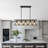 5 - Light Kitchen Island  Lighting Fixture Rectangle Pendant Dining Room Chandelier
