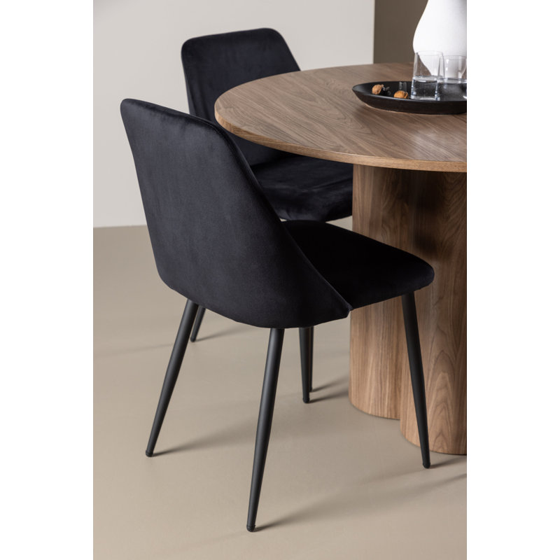 Olin 4 - Person Dining Set, Brown