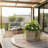 Hexagon Terrace Planter Box Short - Grey Brown-1845428122-1845428196