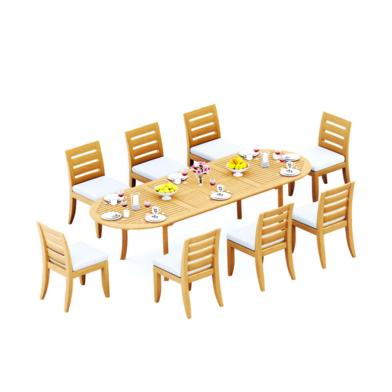 Ensemble repas extérieur L 82 po Atnas, 8