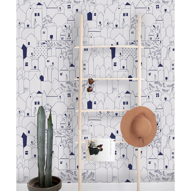 Brycin Matte Peel and Stick Mural, 208 x 146cm