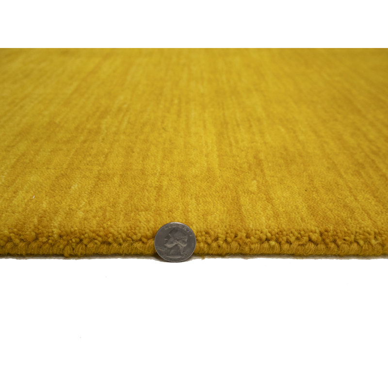 Tapis Gabbeh tissé à la main sans perte, 100% laine, de couleur unie, résistant à la décoloration et aux taches, durable