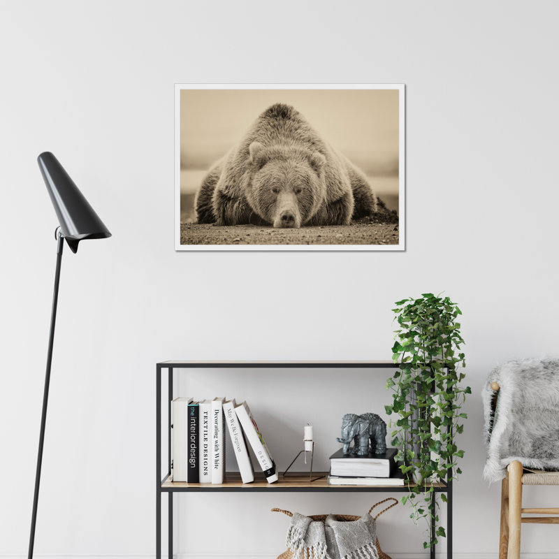 Deep Sleep by PHBurchett - Print, 55cm H x 80cm W, White Framed Paper Print