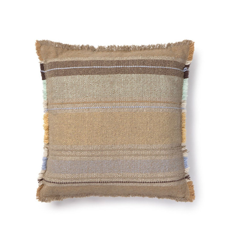 Striped Pillow Cover & Insert, Square 18"