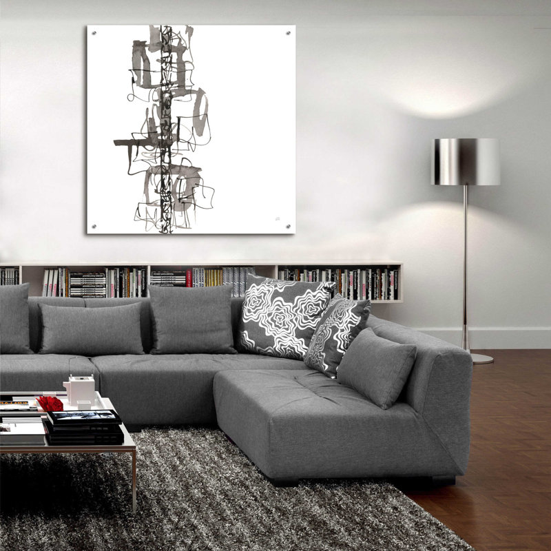 " Rope Ladder II " by Chris Paschke, 36" H x 36" W x 0.2" D