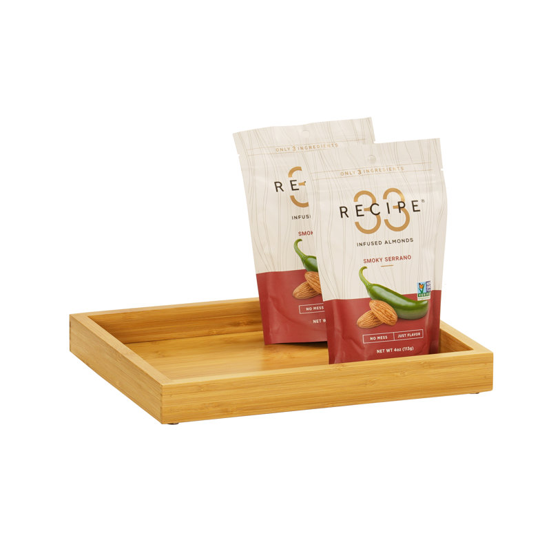 Bamboo 12" x 9 3/4" Tray