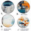 Landen - Décoration abstraite ronde en métal-109671677