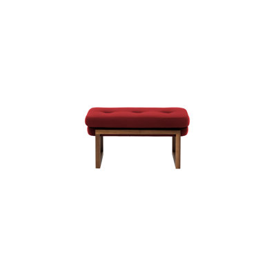 Melinda Solid Wood Tufted Bench